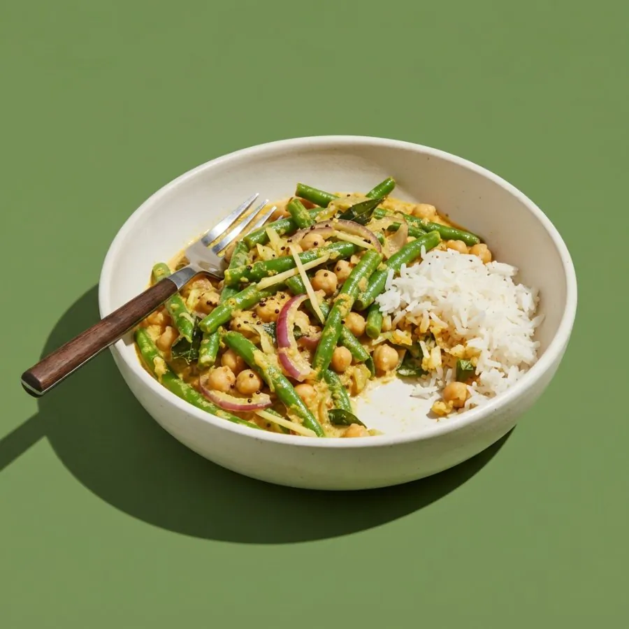Green bean and coconut curry, photo 3