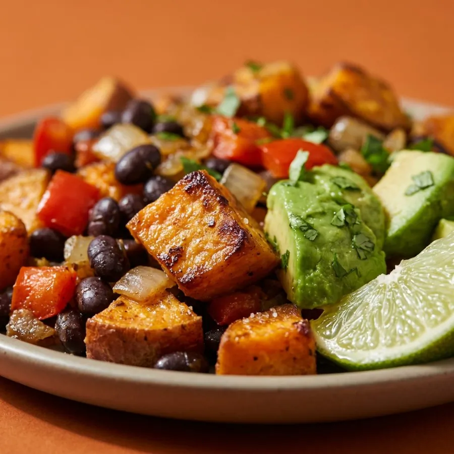 Sweet potato and black bean breakfast hash, photo 2