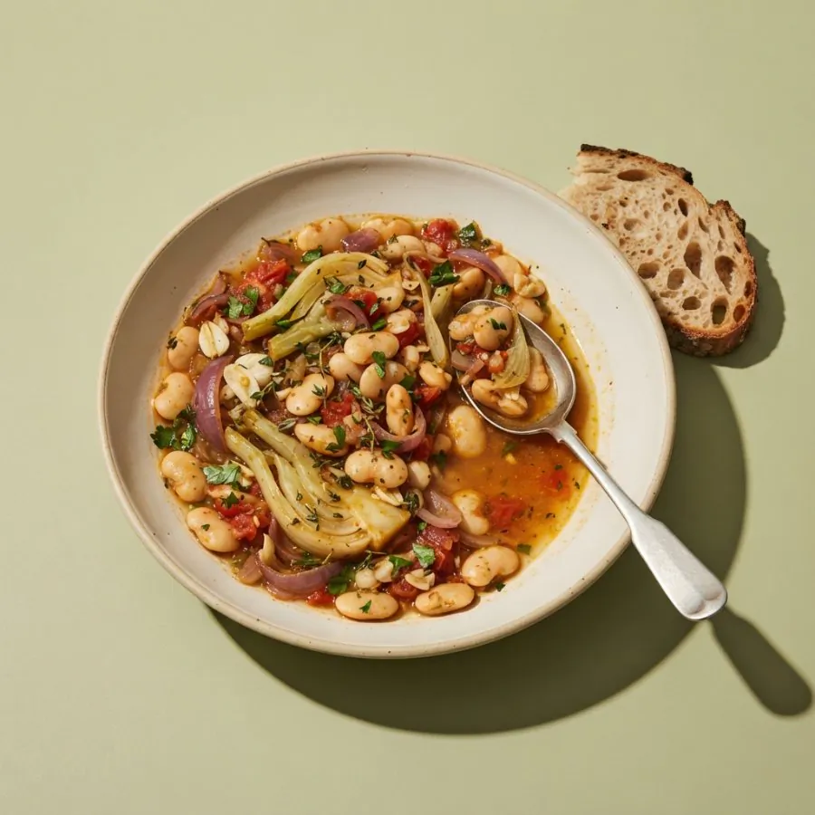 Butter bean and fennel stew, photo 3
