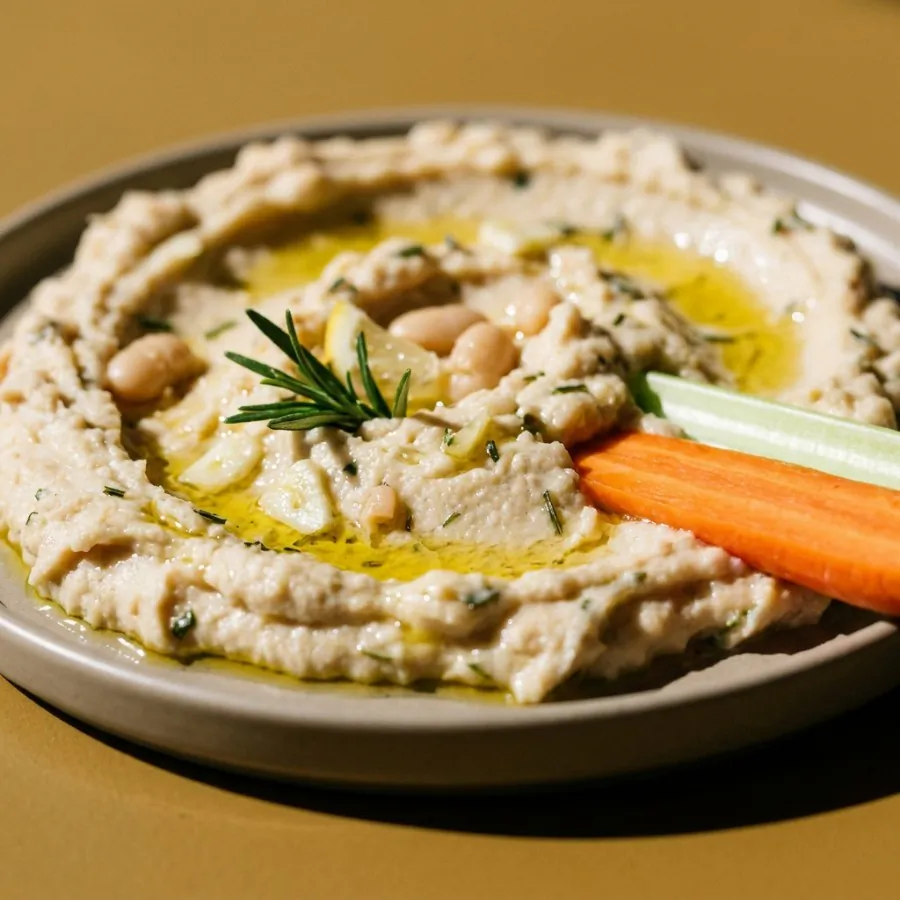 Whipped white bean dip with rosemary, photo 2