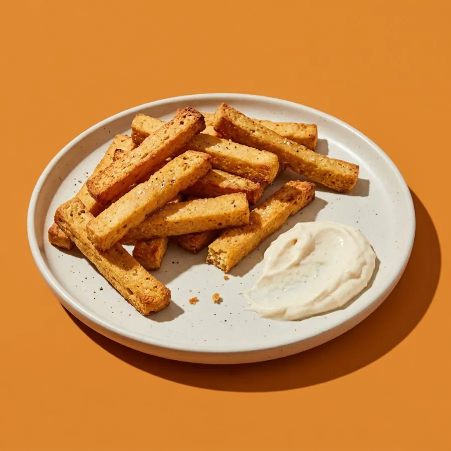 Baked gram flour fries, photo 3