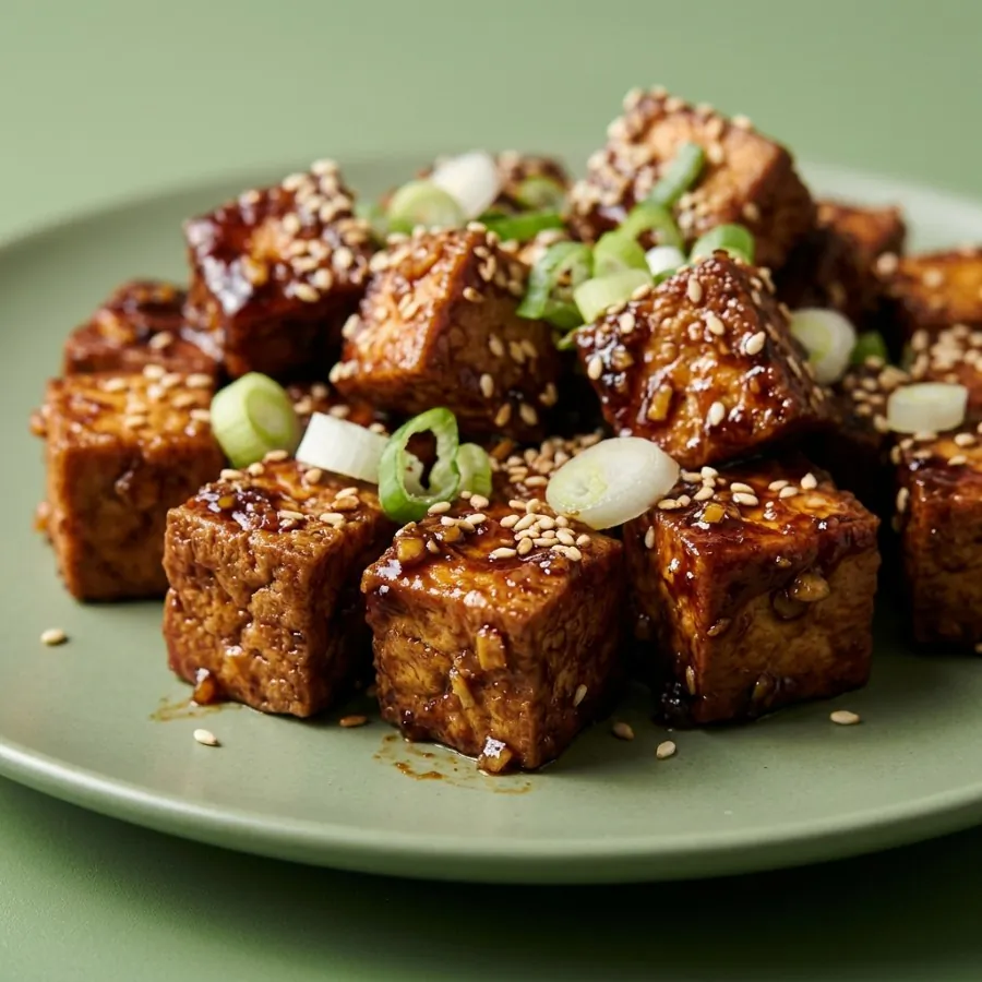 Sticky tamari tofu bites, photo 2