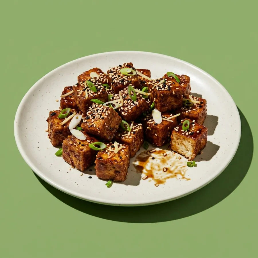 Sticky tamari tofu bites, photo 3