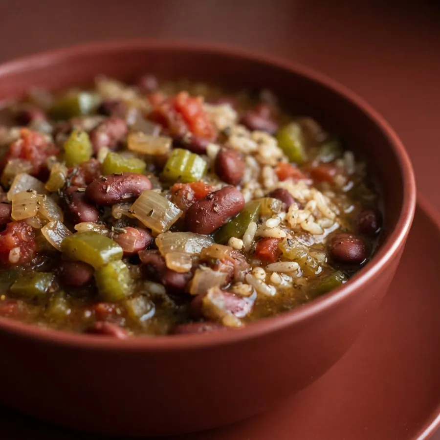 Gumbo-style bean stew, photo 2