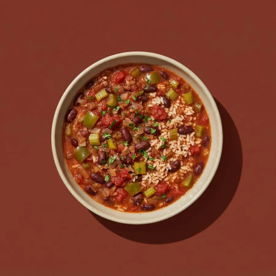 Gumbo-style bean stew