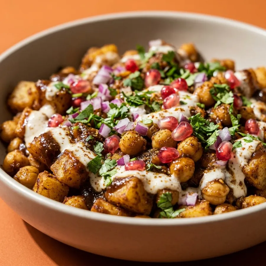 Chickpea chaat sharing bowl, photo 2