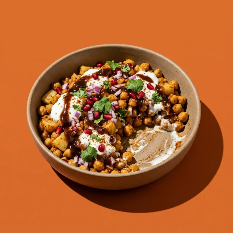 Chickpea chaat sharing bowl, photo 3