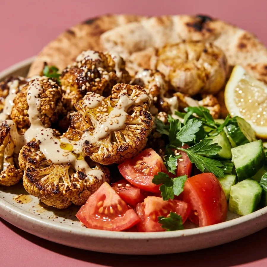 Cauliflower shawarma board, photo 2