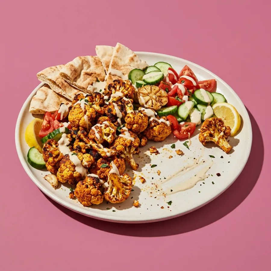 Cauliflower shawarma board, photo 3