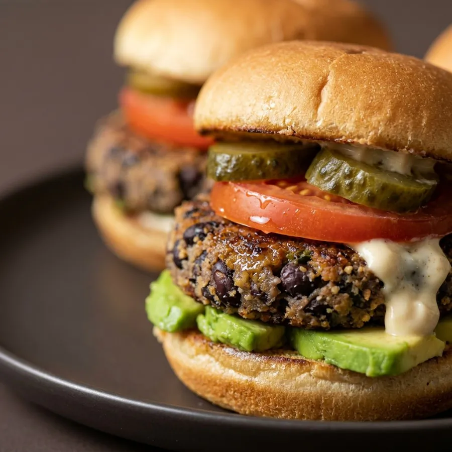 Black bean sliders, photo 2