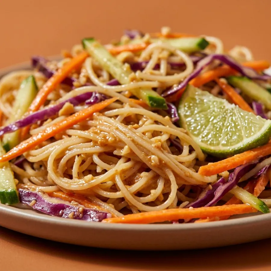 Peanut noodle sharing salad, photo 2