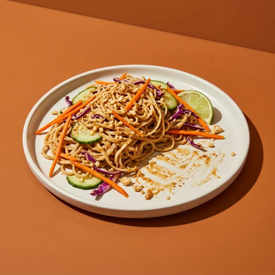 Peanut noodle sharing salad, photo 3