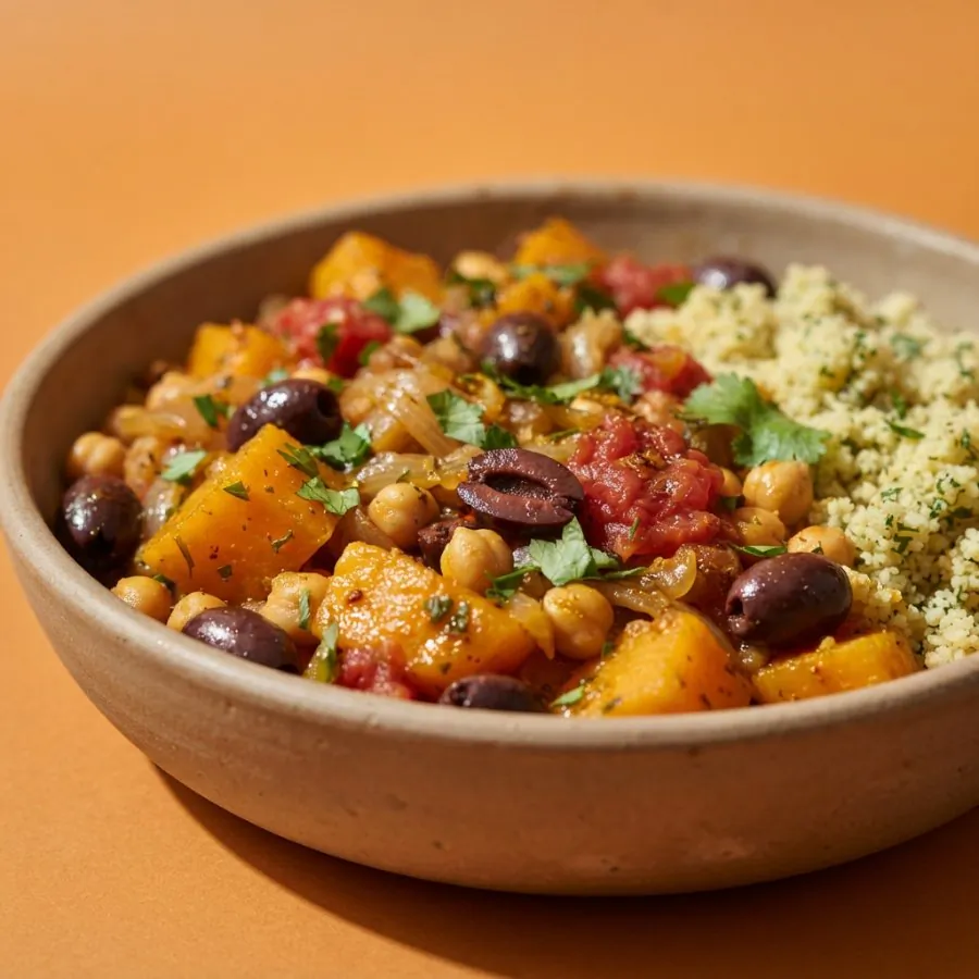 Tagine with squash and olives, photo 2