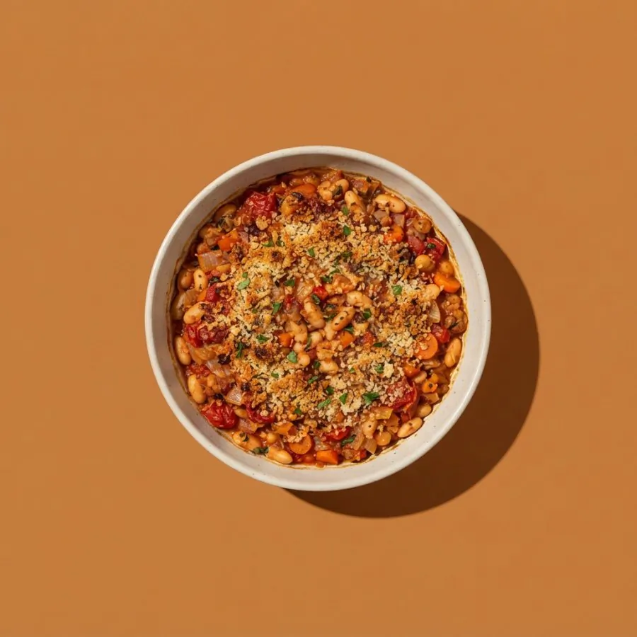 Cassoulet-style bean bake