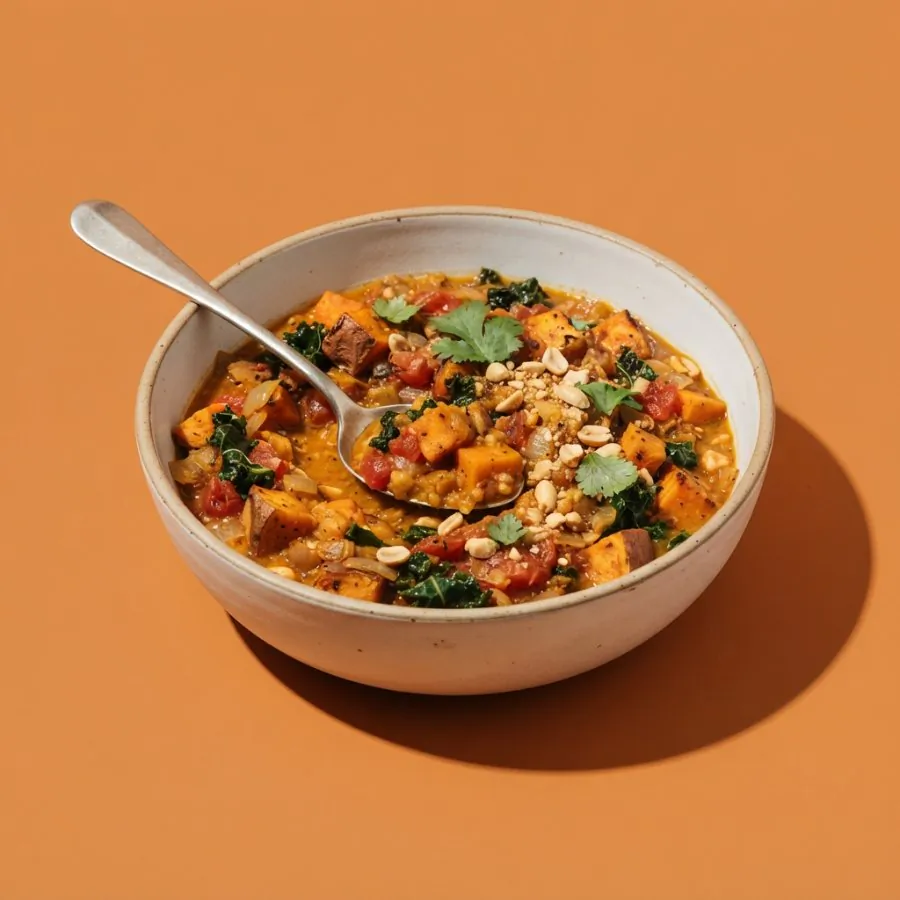 Peanut and sweet potato stew, photo 3