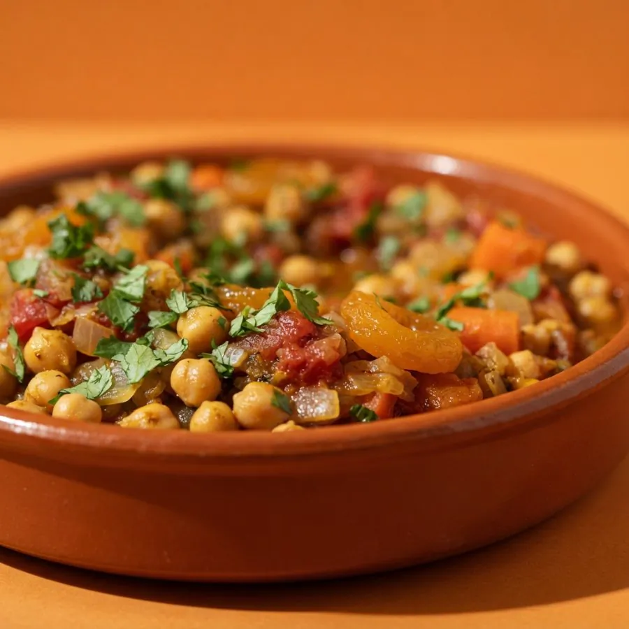 Moroccan chickpea tagine, photo 2