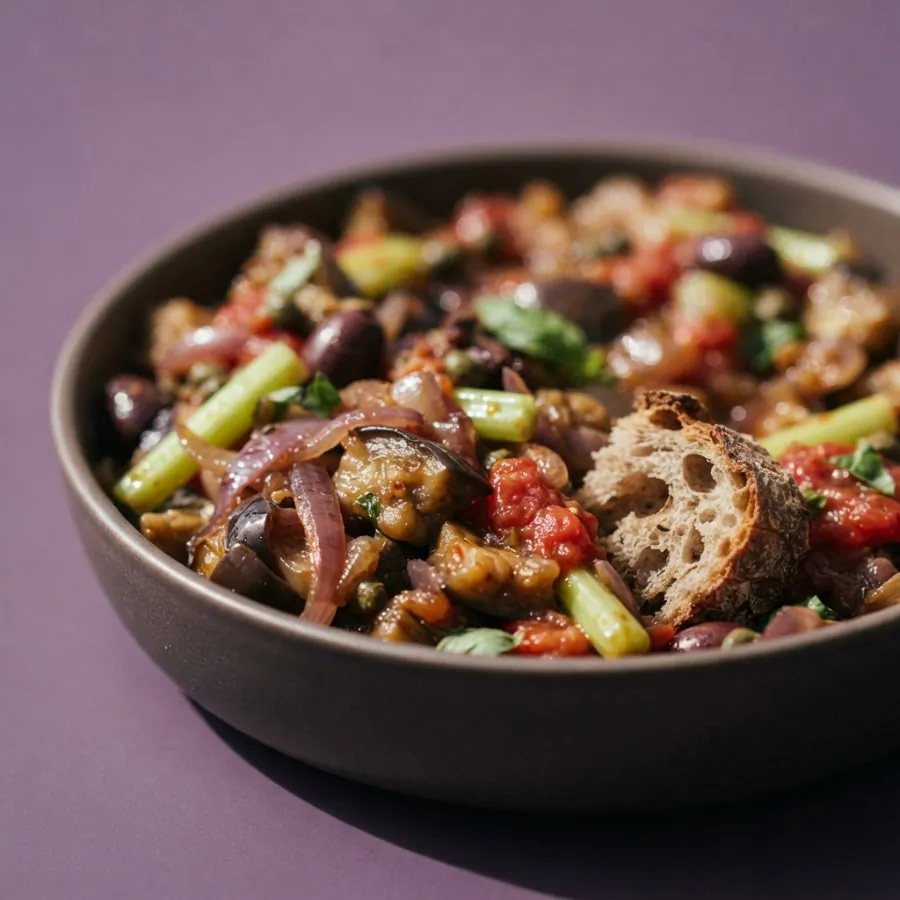 Aubergine caponata, photo 2