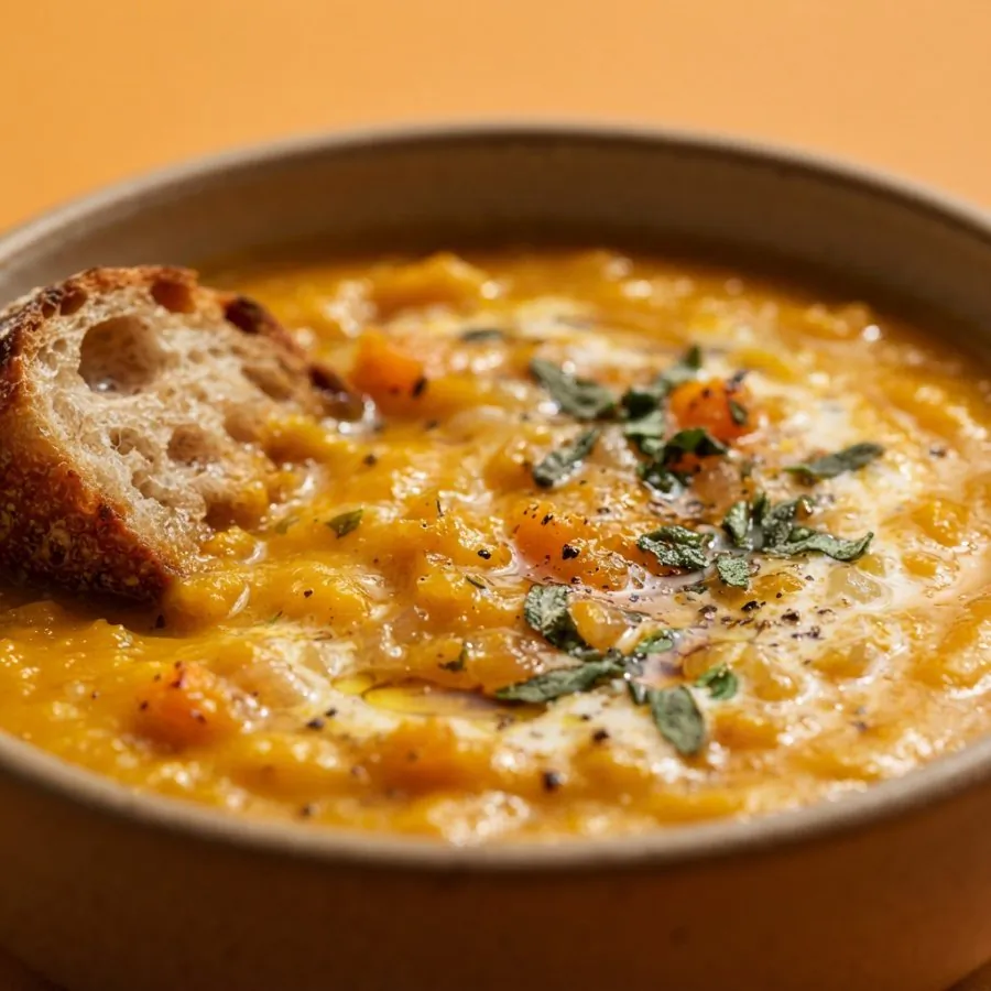 Roast squash and sage soup, photo 2