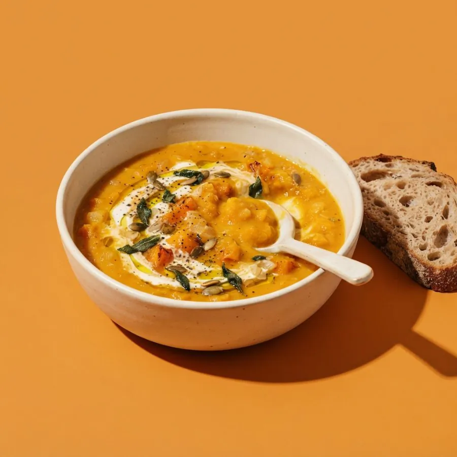 Roast squash and sage soup, photo 3
