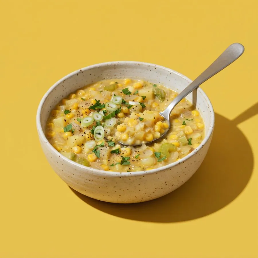 Sweetcorn chowder, photo 3