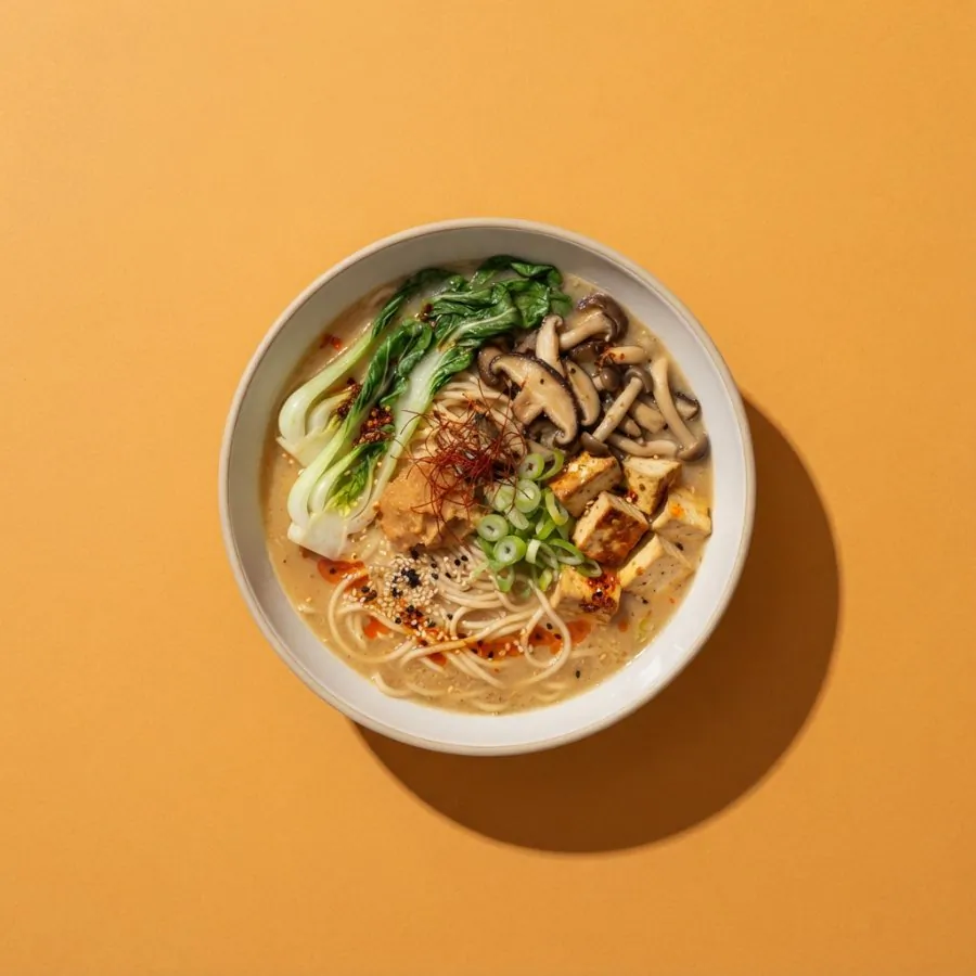 Ramen-style miso broth