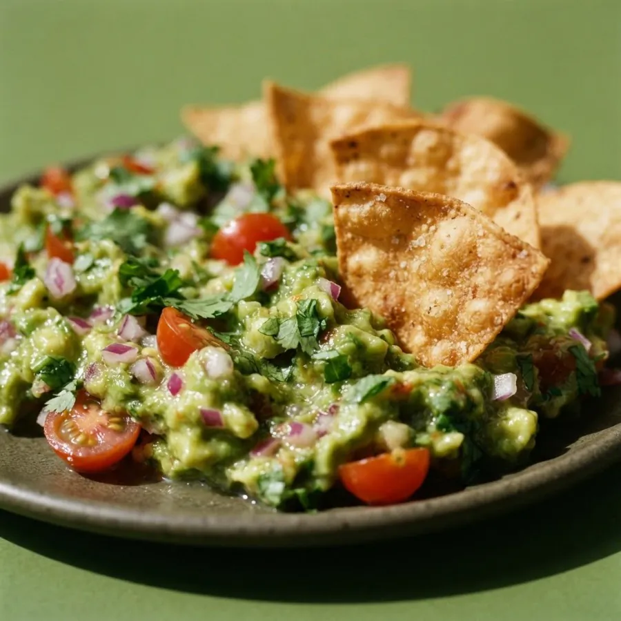 Guacamole and chips, photo 2