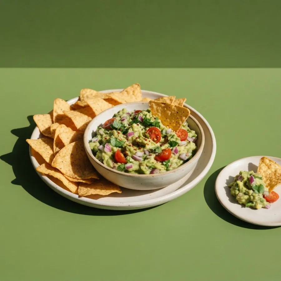 Guacamole and chips, photo 3