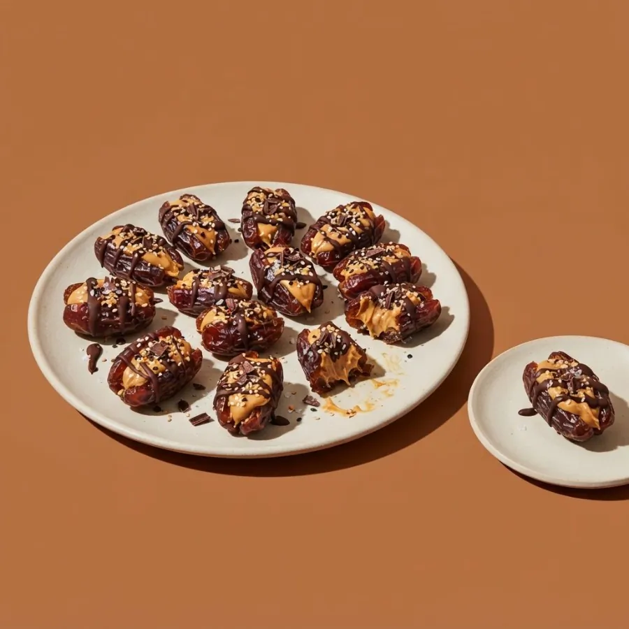 Dates with peanut butter, photo 3