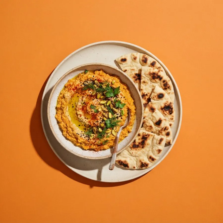 Roast carrot dip