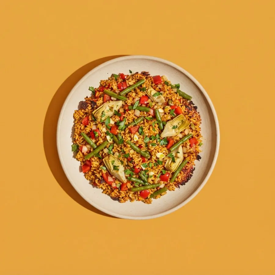 Sharing paella